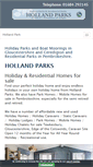 Mobile Screenshot of hollandparks.com